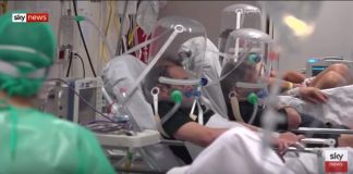 Inside a coronavirus hospital in Italy (*Warning difficult to watch)