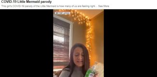 This girl’s COVID-19 remake of the Little Mermaid is how many of us are feeling right now!