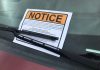 Some Easter churchgoers vow to ignore quarantine notices troopers leave on windshields covid19 notice 2