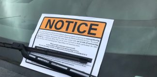 Some Easter churchgoers vow to ignore quarantine notices troopers leave on windshields covid19 notice 2