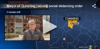 Mayor of Cumming cancels social distancing order