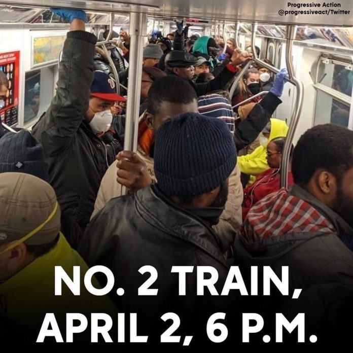 nyc train coronavirus